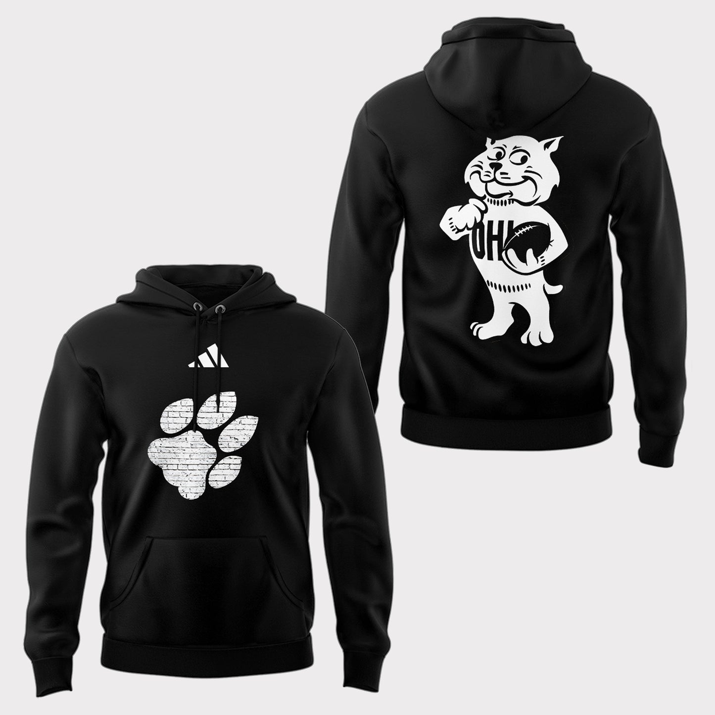 Limited Ohio Bobcats Football x Frisco Bowl 2025 Hoodie-PA122325004
