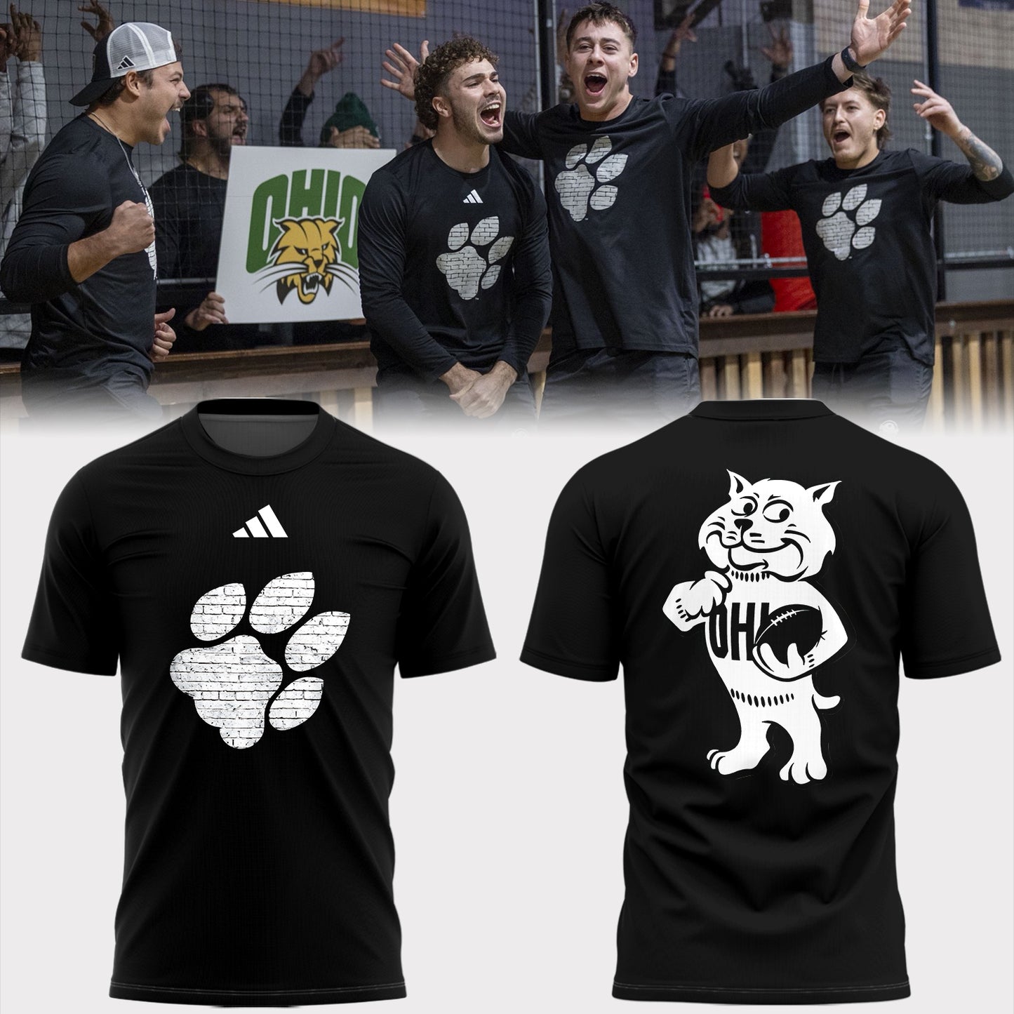 Limited Ohio Bobcats Football x Frisco Bowl 2025 TShirt-PA122325005