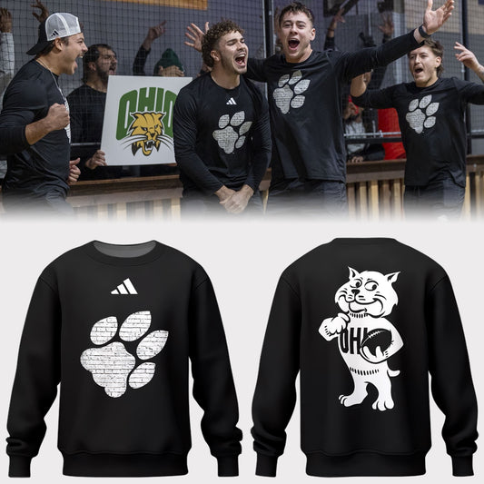 Limited Ohio Bobcats Football x Frisco Bowl 2025 Sweatshirt-PA122325006
