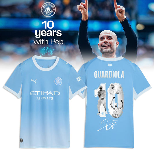 _Man City Thank You Pep Limited Edition Jersey