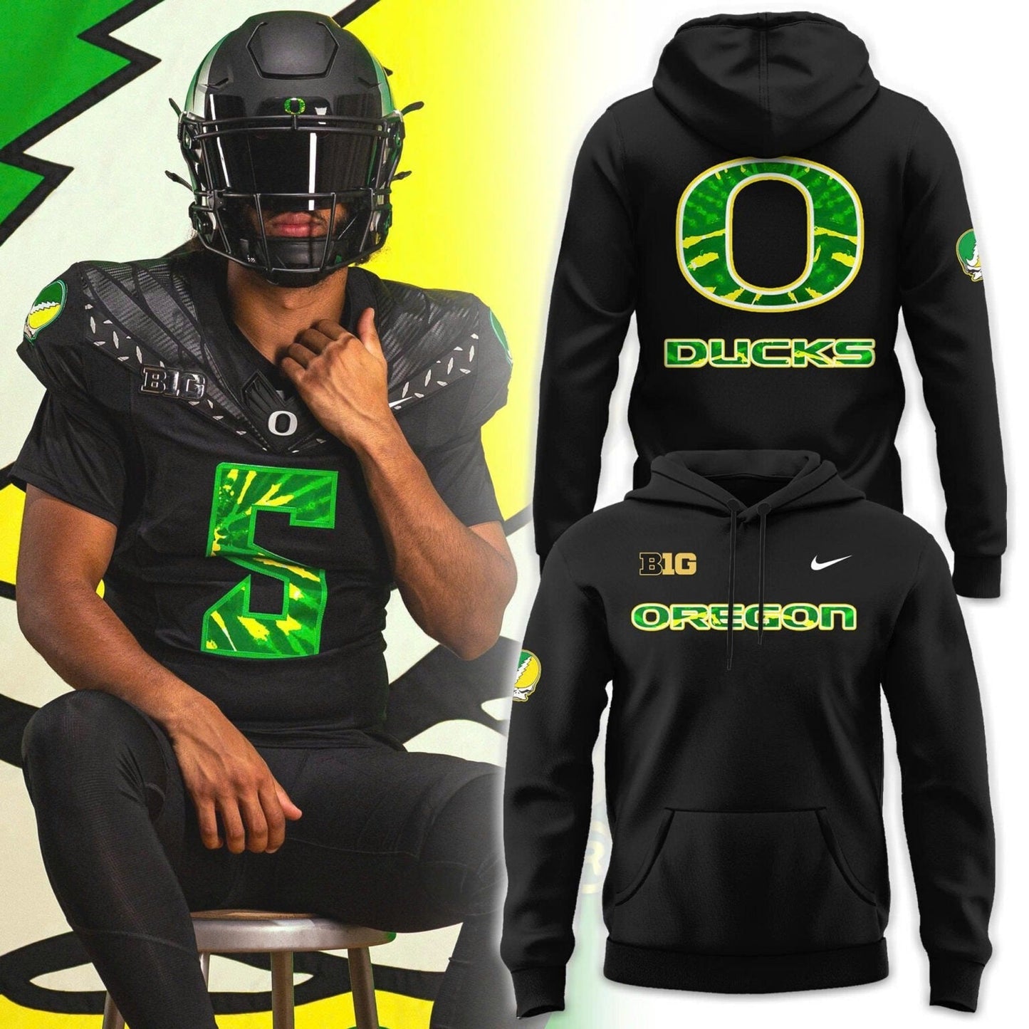 Limited Edition Ducks FB A Gtf. Dead Black Hoodie-PU10202500101