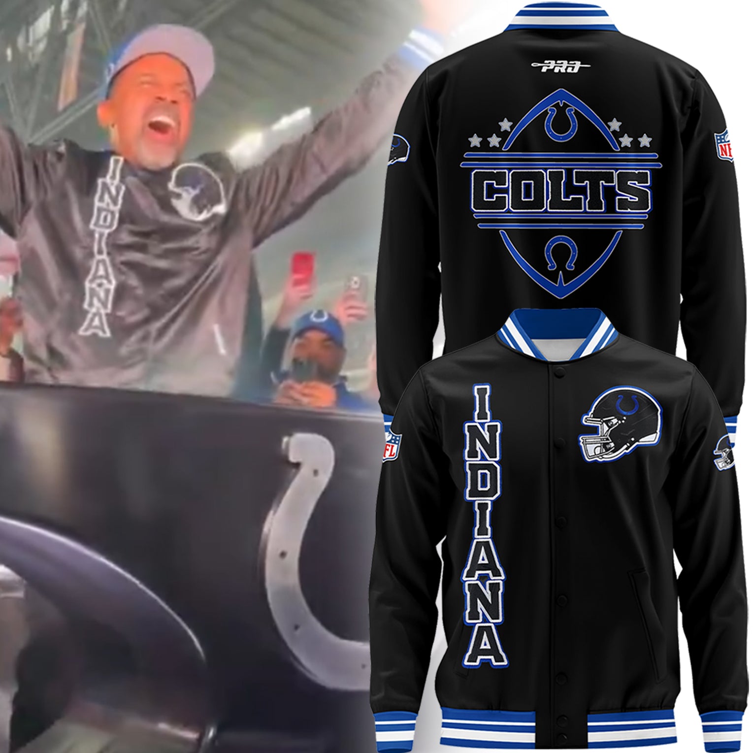 Indianapolis Colts Limited Bomber-PU1125242300