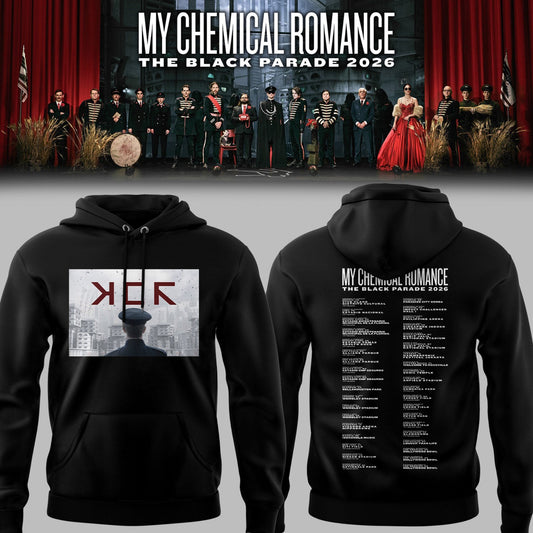 Limited Edition MCR The Black Parade 2026 Tour Hoodie