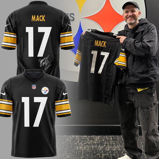 Limited Edition STEEL Football Harry Mack Jersey-PU25111601