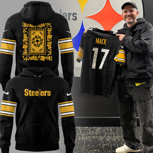 Limited Edition STEEL Football Harry Mack Hoodie-PU25111602