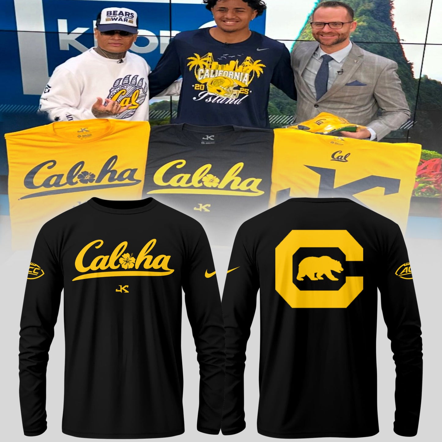 Limited Edition Caloha Hawaii Bowl Long T-Shirt-PU25122320