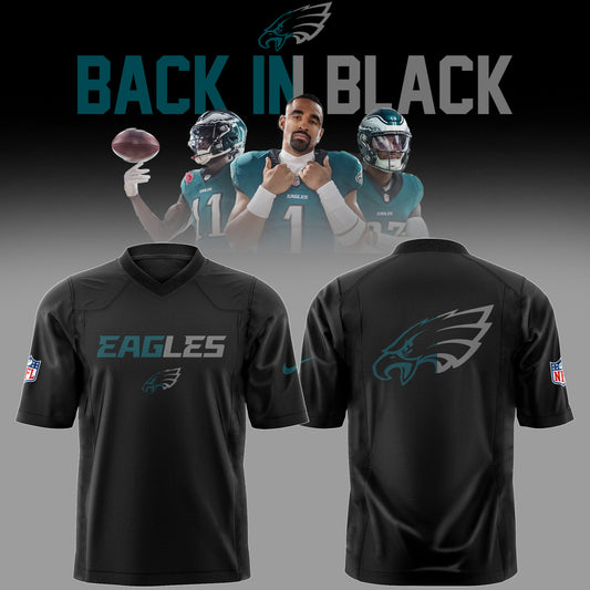 Limited Edition EAG 🏈 Back In Black Jersey-PU25122401