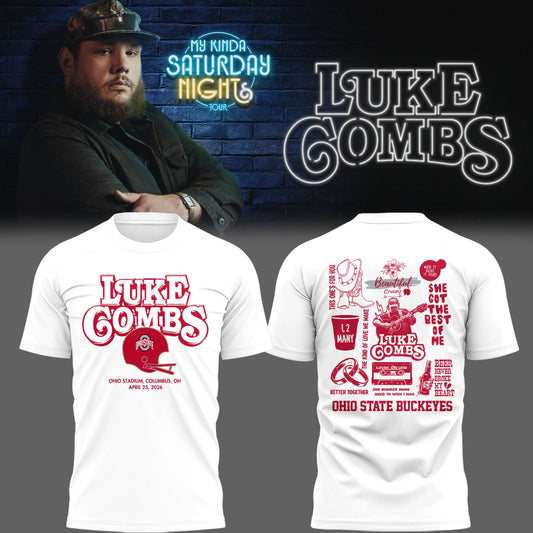 L.K My Kinda Saturday Night Tour live in Ohio Stadium 4/25/26 TShirt-PU26041609