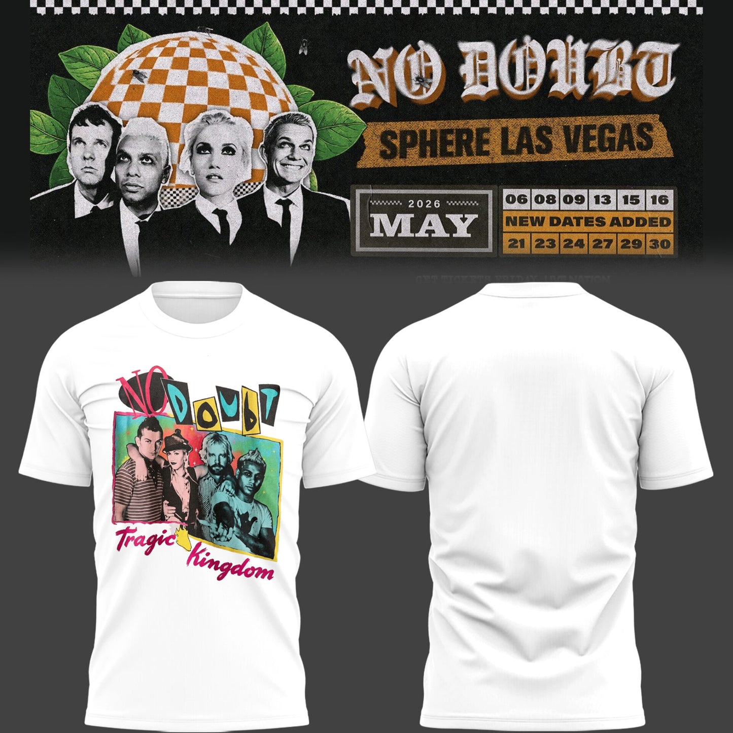 Limited Edition N. Doubt Live at Sphere 2026 Shirt-PU26050803