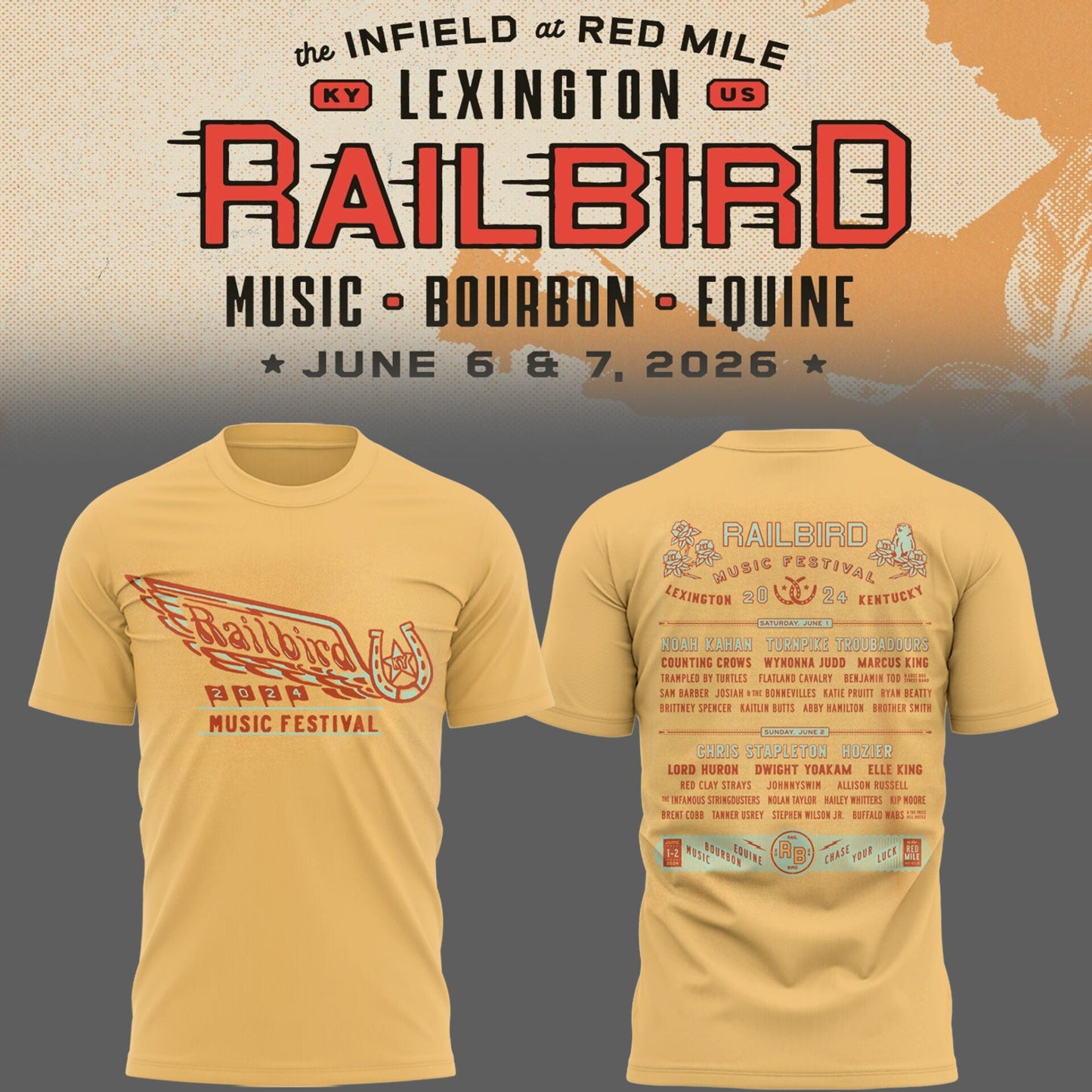 Railbird Festival 🎸🤠🌾🎶 Shirt