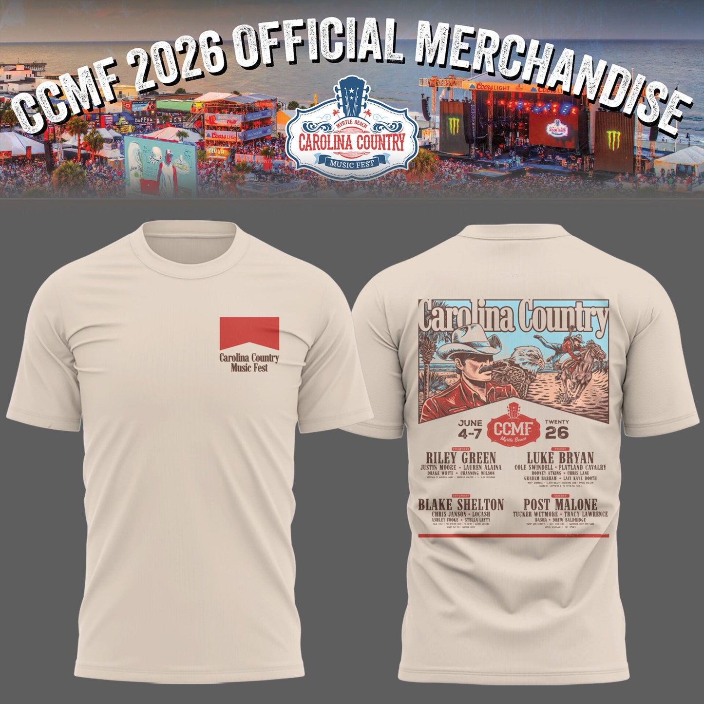 CCMF exclusive TShirt