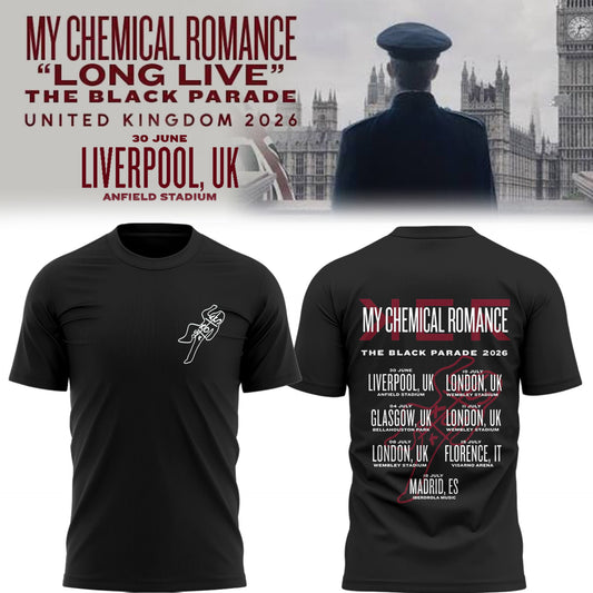 MCR The Black Parade TOUR 2026 TShirt-PU26062920