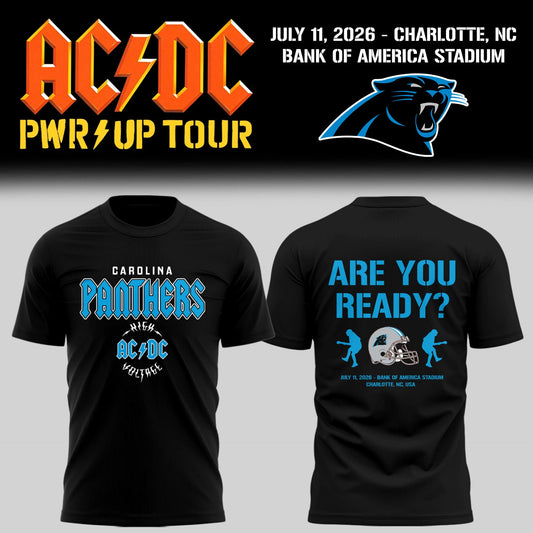 ACDC x PANTH Power up Tour Allegiant Stadium TShirt