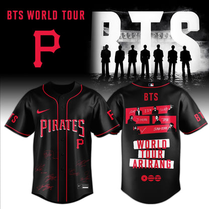 Baseball x BTS World Tour Arirang Jersey Limited Edition