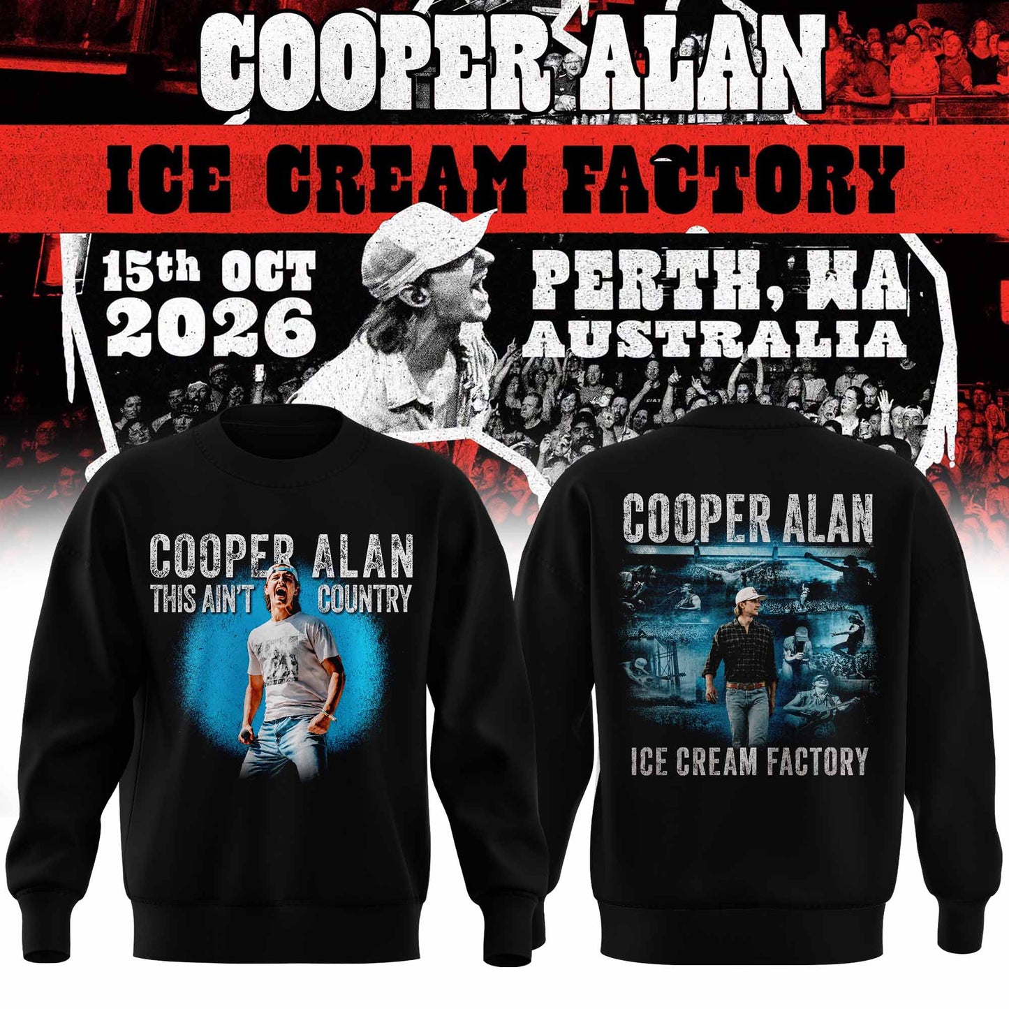 COOPER ALAN – ICE CREAM FACTORY SWEATER