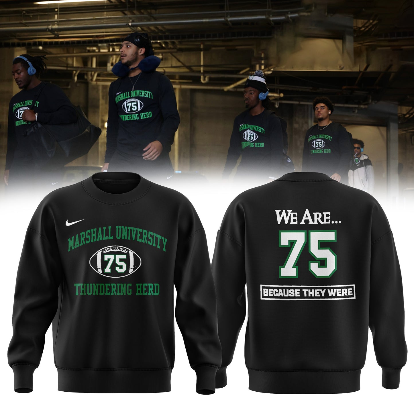 Marshall Thundering Herd “75” Tribute Tee – For True Fans