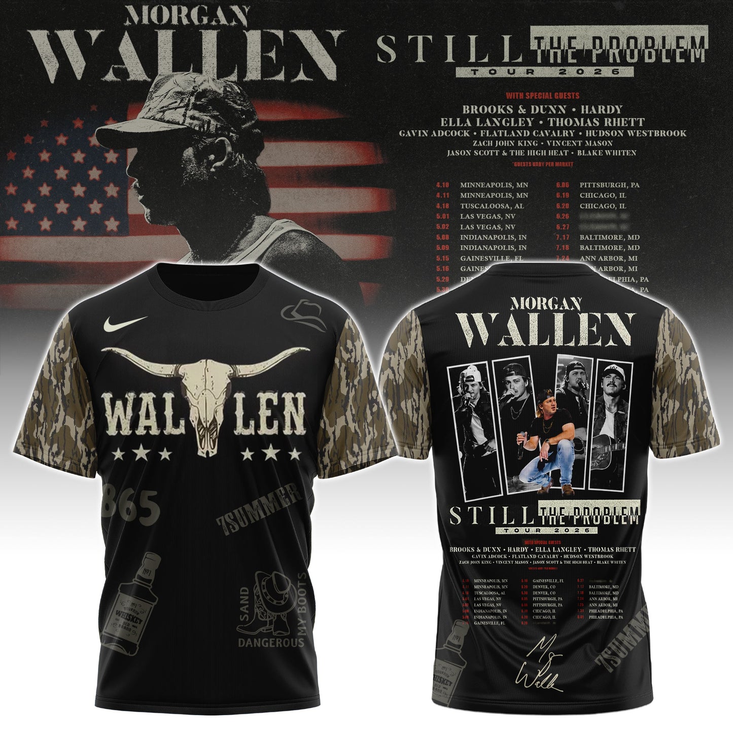 .Still The Problem Tour 2026 Tshirt