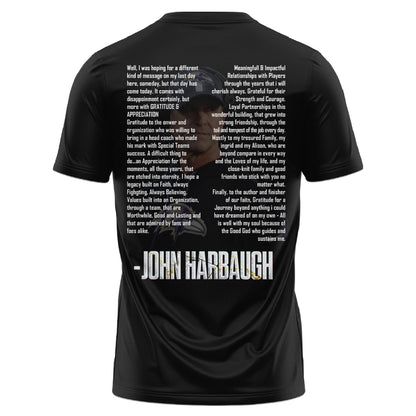 BAL Ravens Coach “John Harbaugh” Appreciation T.shirt