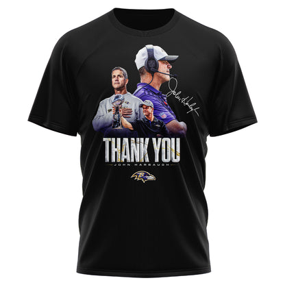 BAL Ravens Coach “John Harbaugh” Appreciation T.shirt