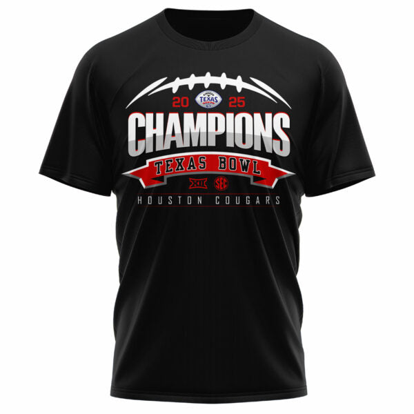 Houston Cougars – Texas Bowl Champions Champions T-shirt