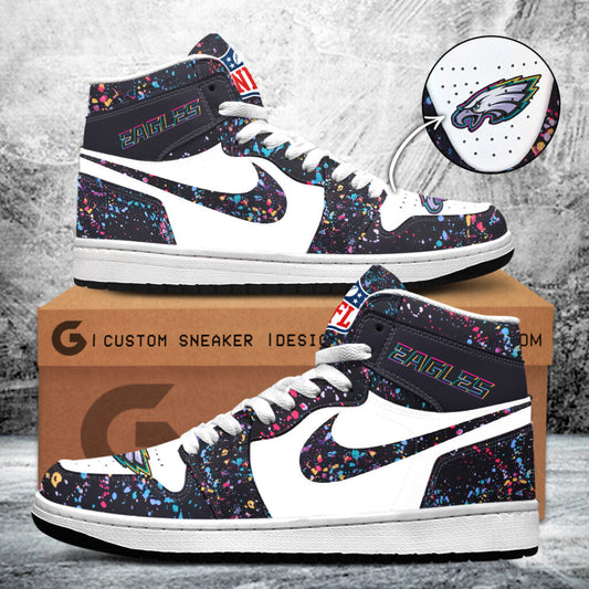 Philadelphia Eagles Crucial Catch 2025 AJ1 Sneaker – TANTN15729