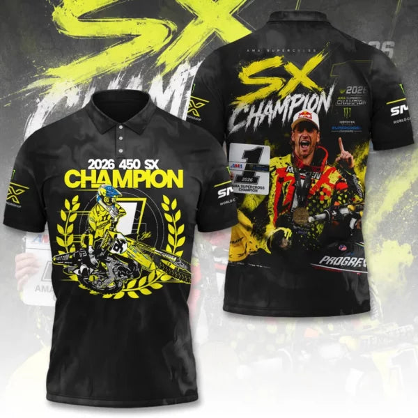 Limited Edition Ken Roczen 450SX Supercross Champion 2026 Shirt