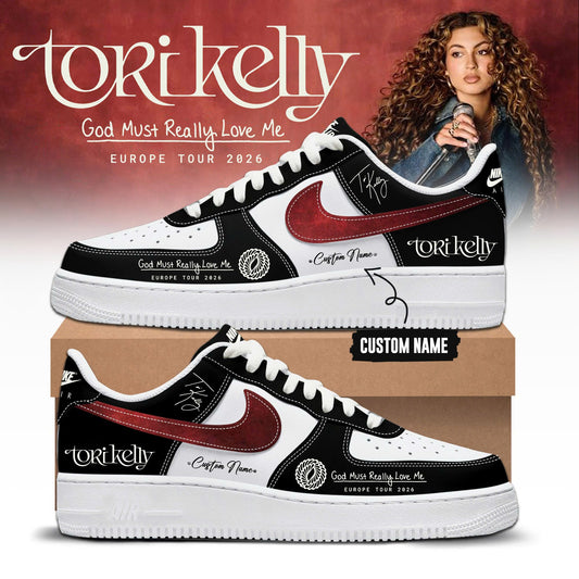 TK “God Must Really Love Me” Europe Tour 2026 Limited Edition AF1 Sneakers