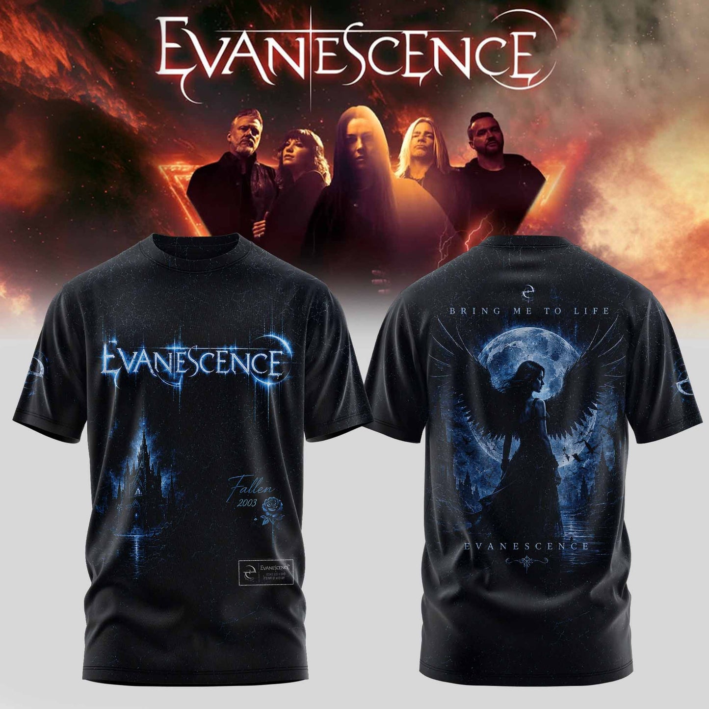 EVANESCENCE AUSTRALIA TOUR COLLECTION 2026 TEE