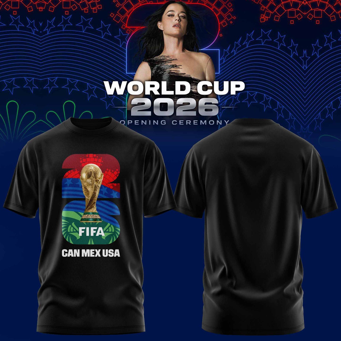 KATY PERRY x WORLD CUP 2026 T-SHIRT
