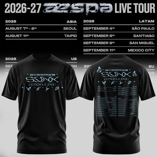 .aespa LIVE TOUR Tee (Black)
