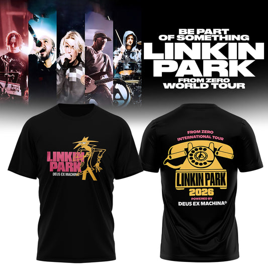 Linkin Park 2026 Tour Merch Is Here – From Zero T-Shirt Collection