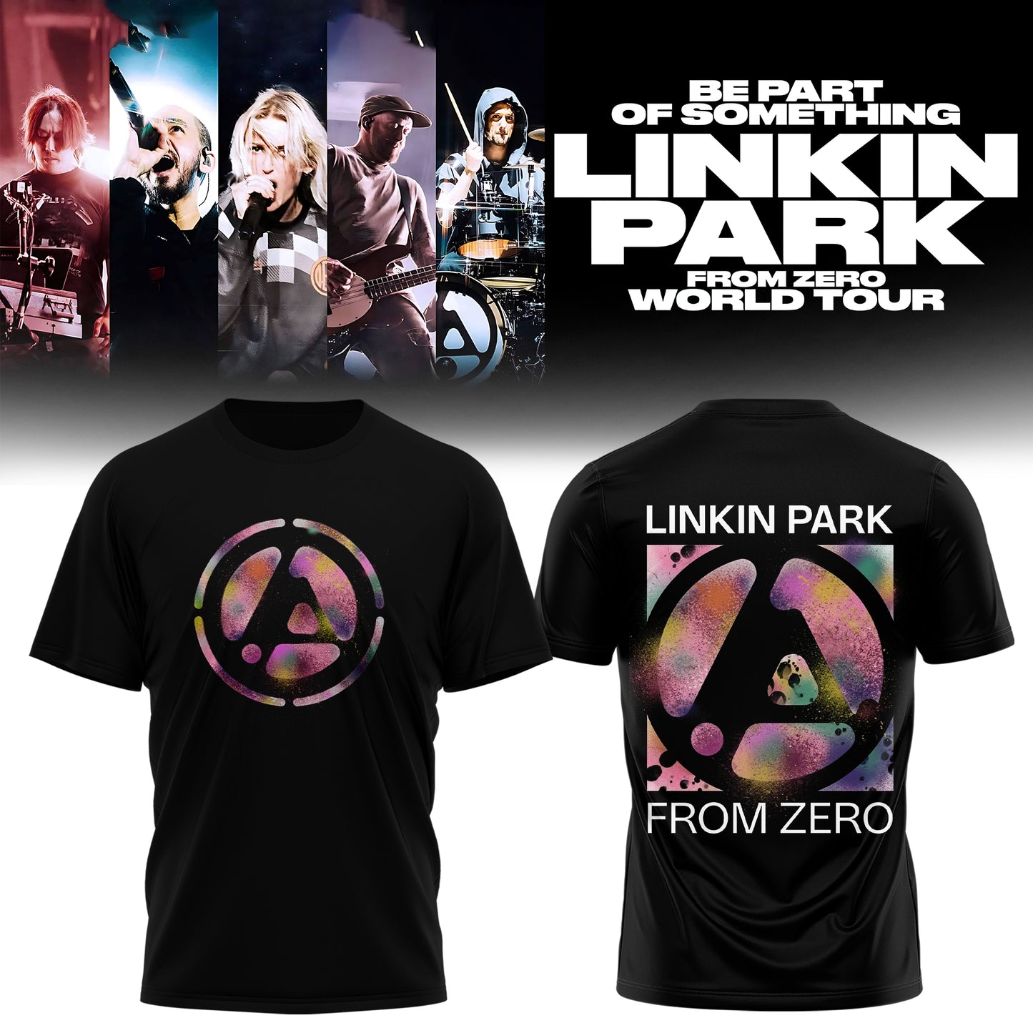_Linkin Park 2026 Tour Merch Is Here – From Zero T-Shirt Collection