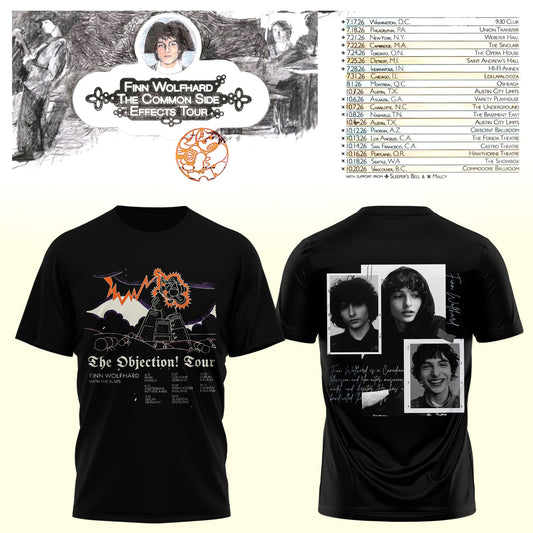 _Finn Wolfhard – The Common Side Effects Tour T-Shirt