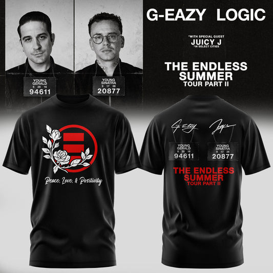 Logic & G-Eazy The Endless Summer Tour Part II Limited T-Shirt