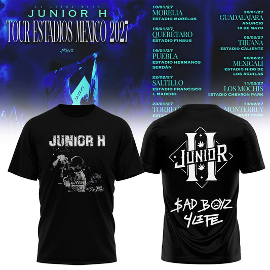 JUNIOR H “Sad Boyz” 2027 Tour T-Shirt Is Here