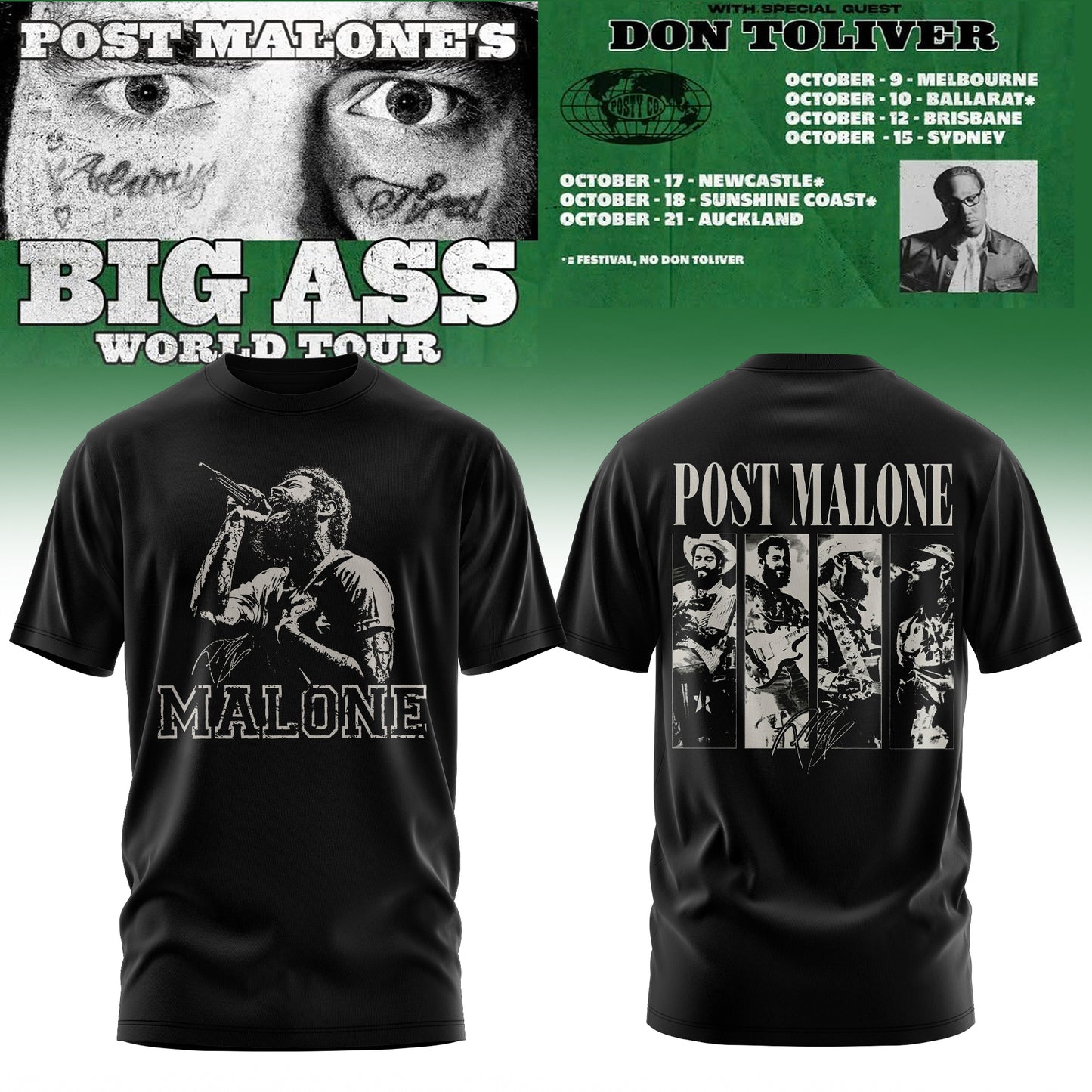 Midnight Posty Collection Tee Edition