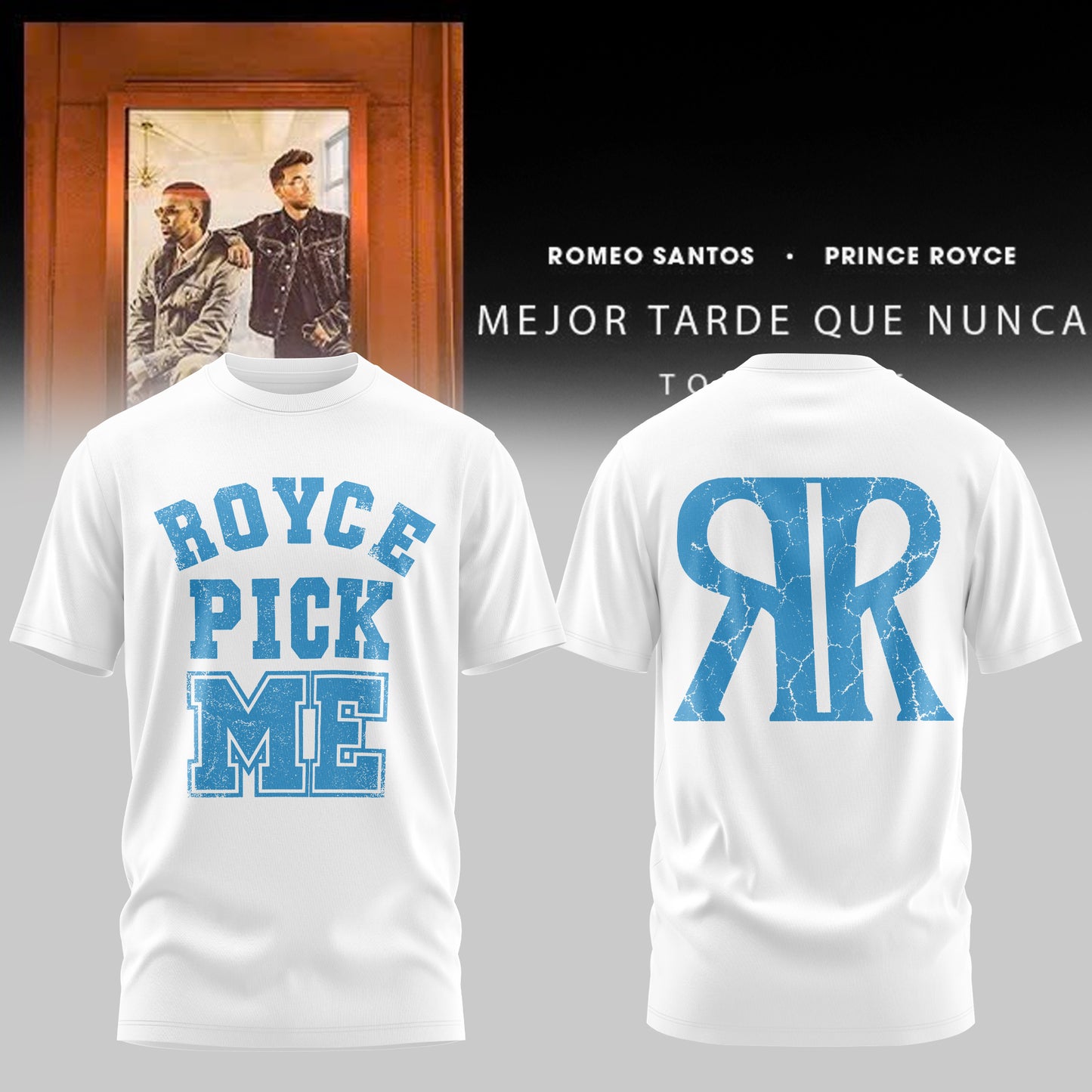 RS & PR – Mejor Tarde Que Nunca Tour 2026 Limited T-Shirt