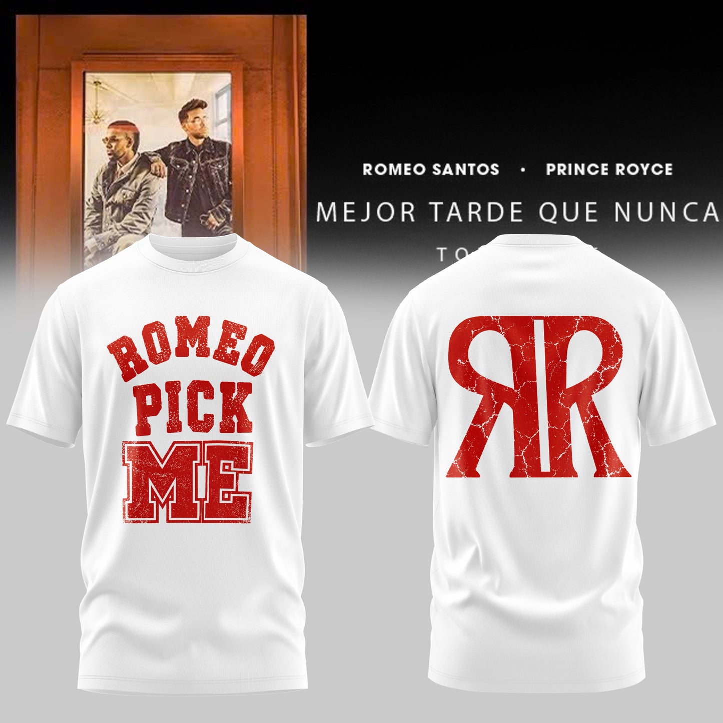 RS & PR – Mejor Tarde Que Nunca Tour 2026 Limited T-Shirt