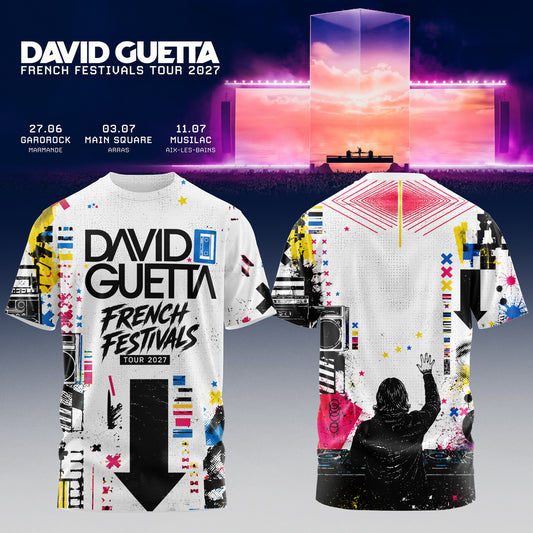 DAVID GUETTA – FRANCE TOUR T-shirt