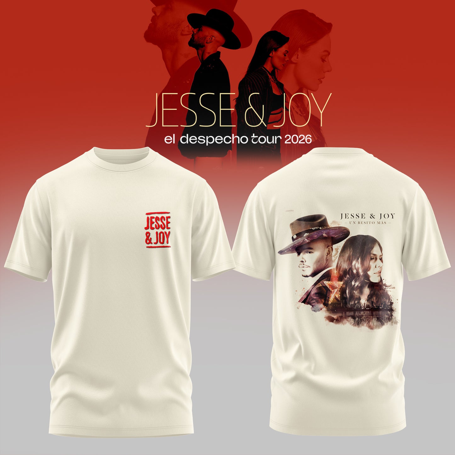 Jesse & Joy – “El Despecho Tour 2026” T-shirt