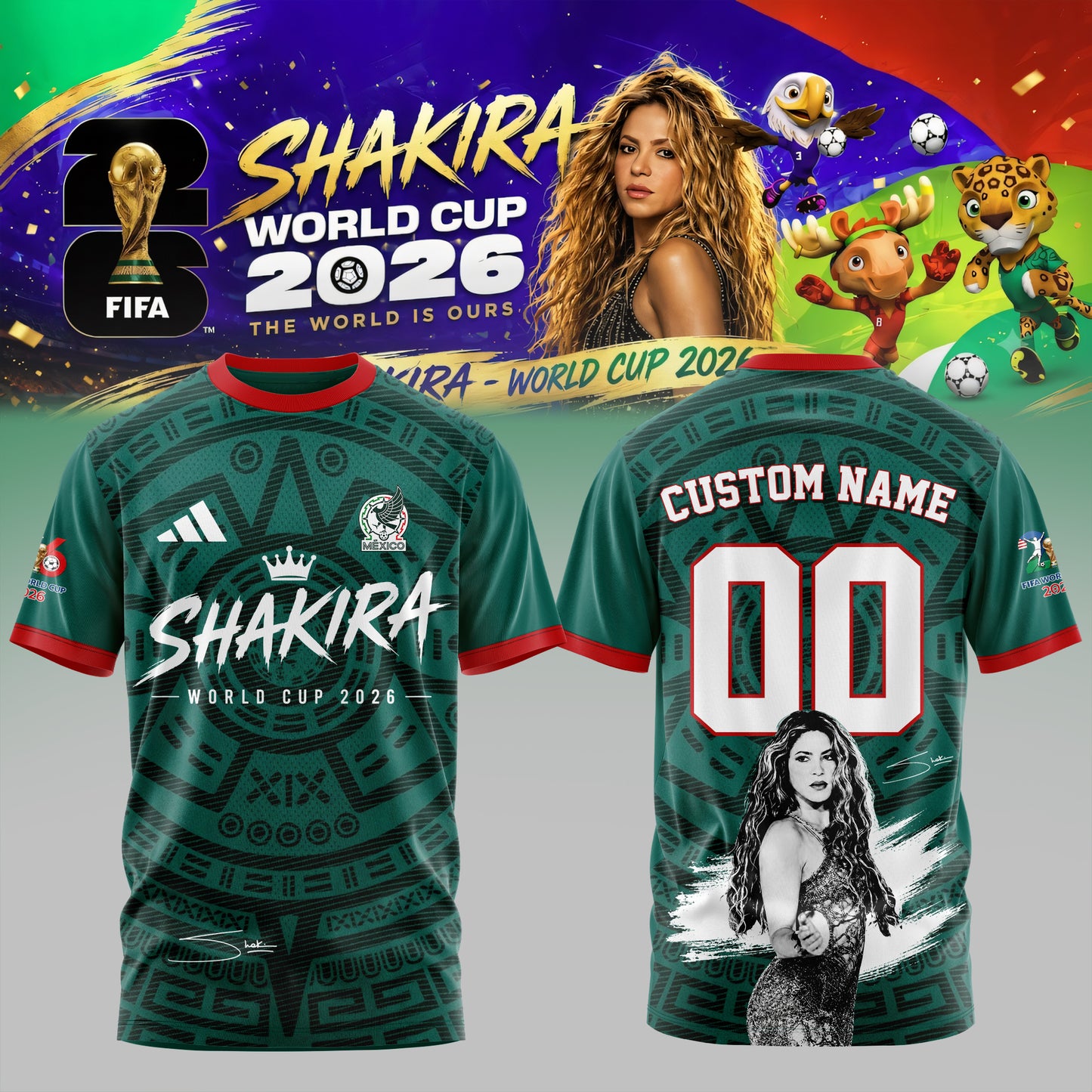 Shakira – World Cup 2026 Tshirt Collection