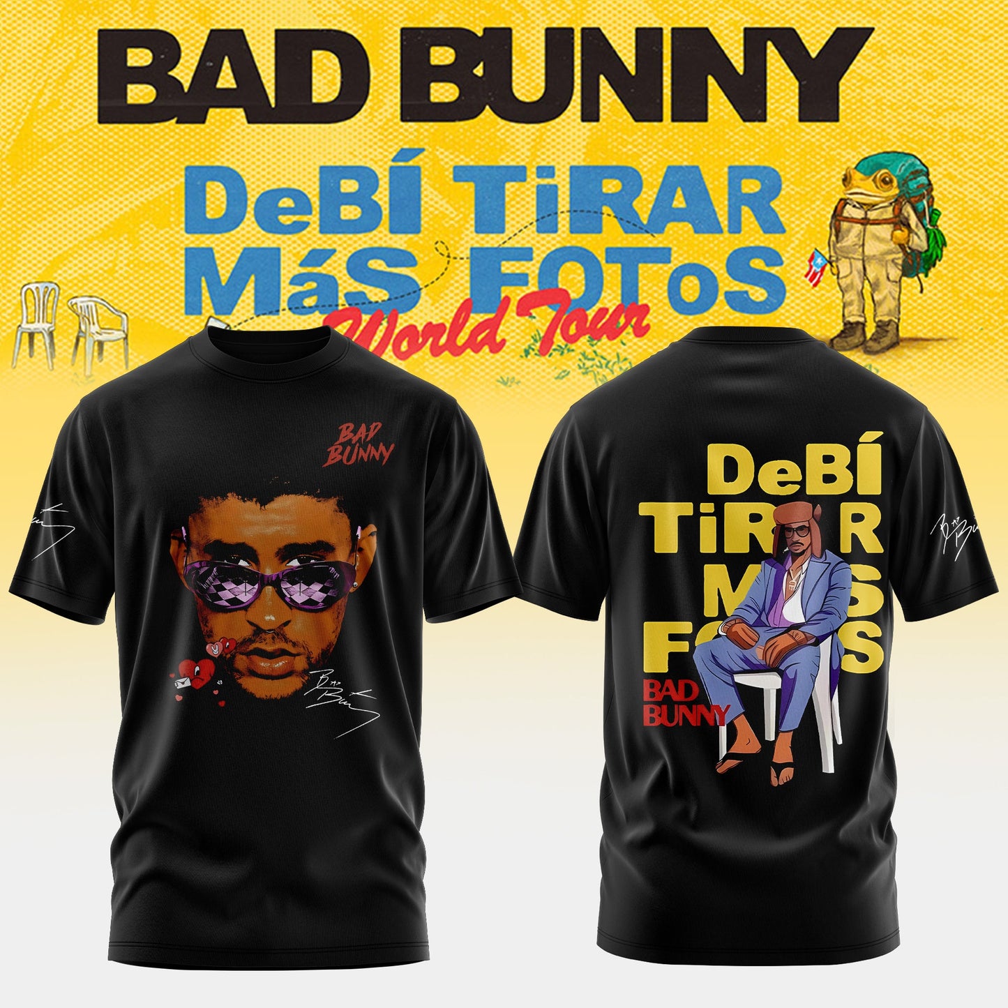 BB – DeBÍ TiRAR MáS FOToS World Tour Limited T-Shirt