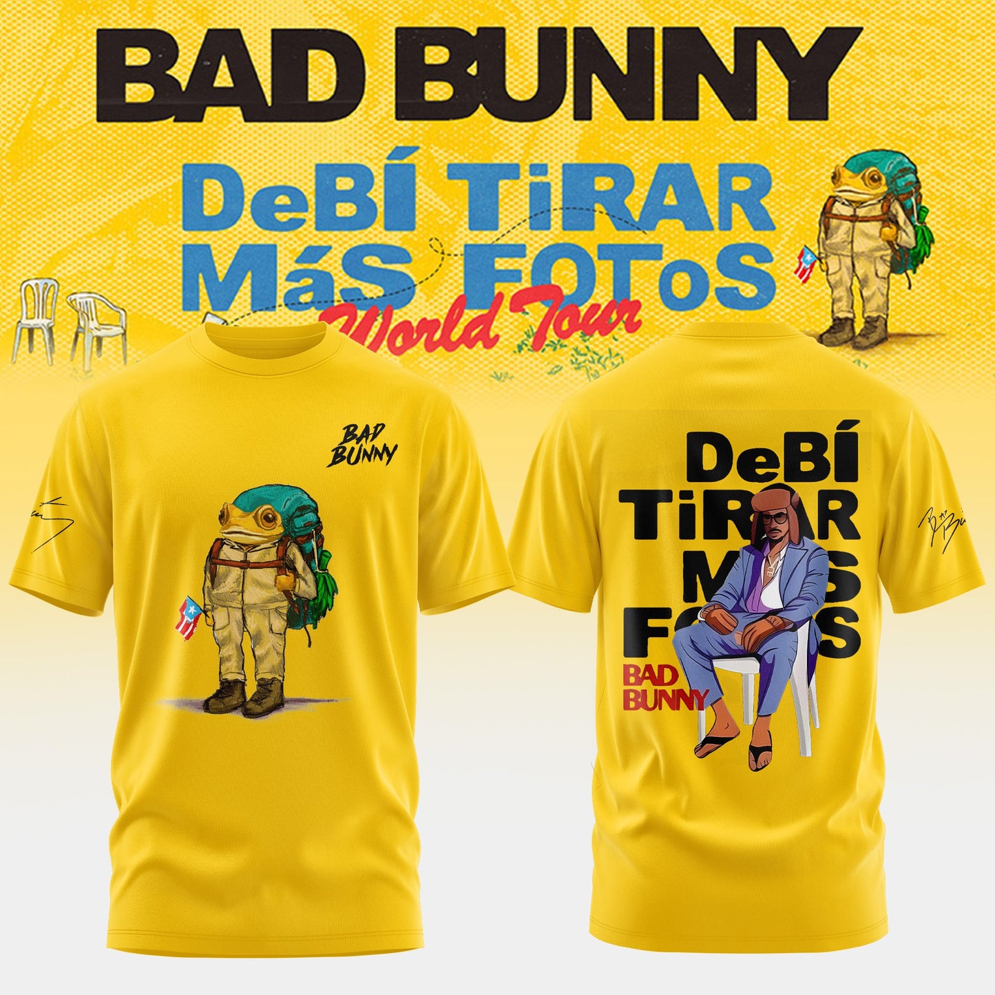 BB – DeBÍ TiRAR MáS FOToS World Tour Limited T-Shirt