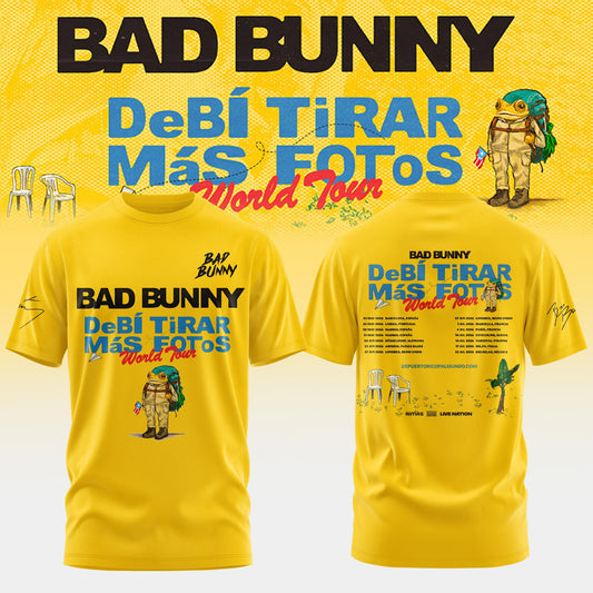 BB – DeBÍ TiRAR MáS FOToS World Tour Limited T-Shirt