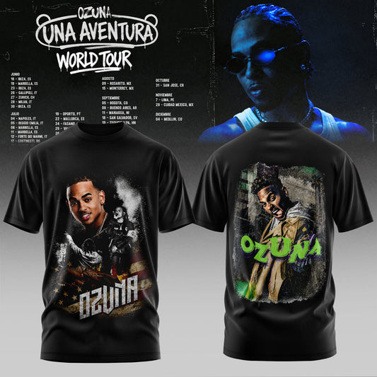 UNA AVENTURA WORLD TOUR – OFFICIAL TSHIRT