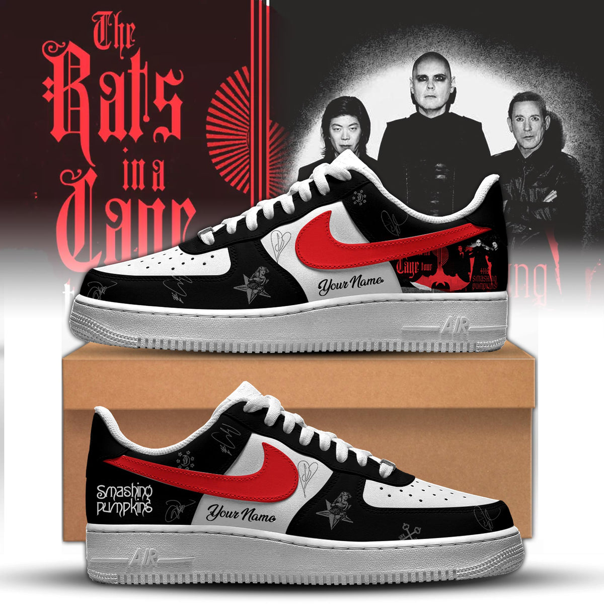The Smashing Pumpkins “The Rats In A Cage Tour” 2026Limited Edition + Selling Out Fast