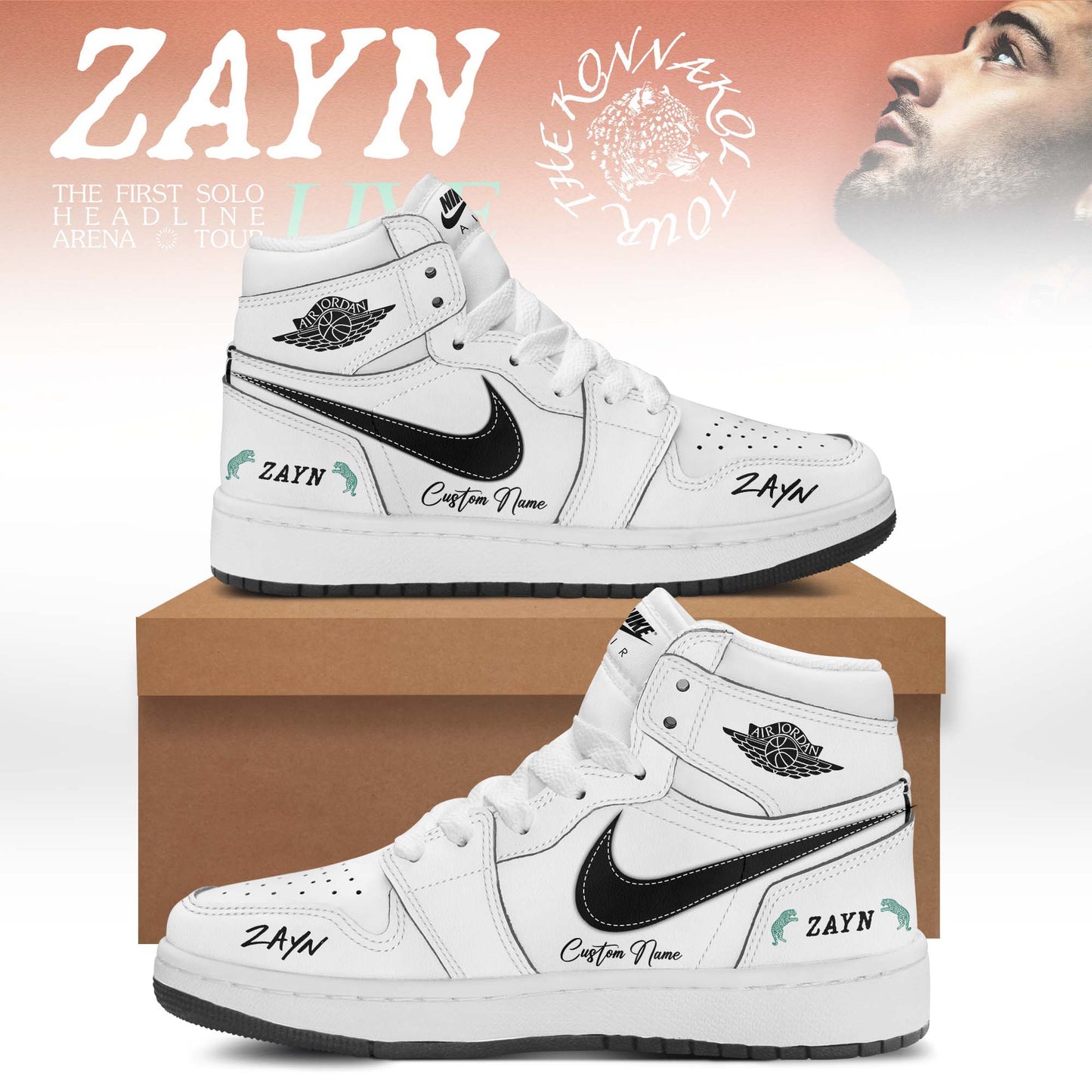 ,Zayn THE KONNAKOL TOUR signature Shoes 2
