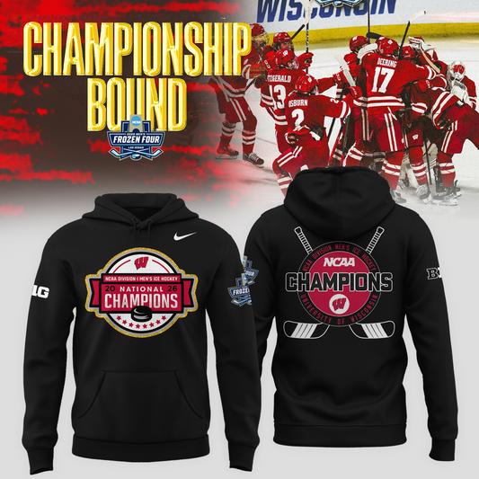 2026 NCAA Men's Ice Hockey National Champions Hoodie
