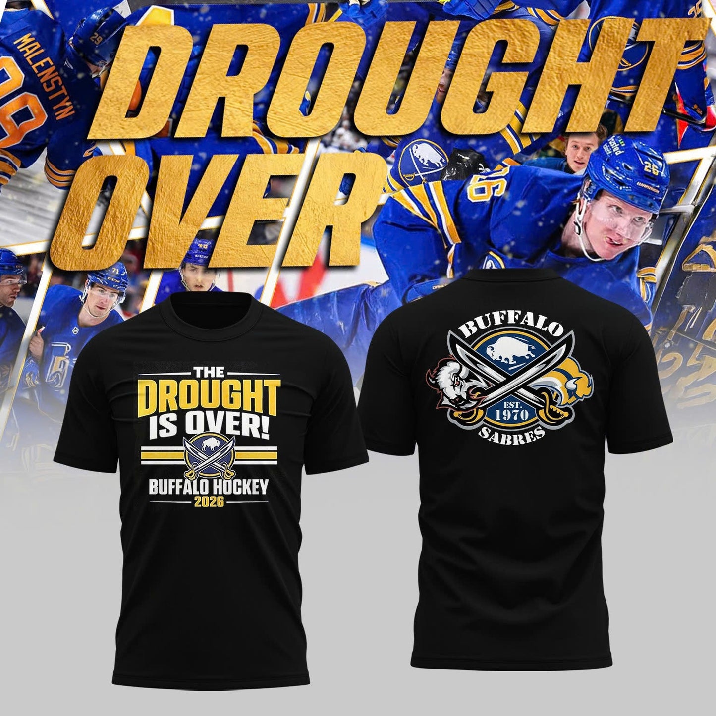 Sabres Playoff Pursuit Tee
