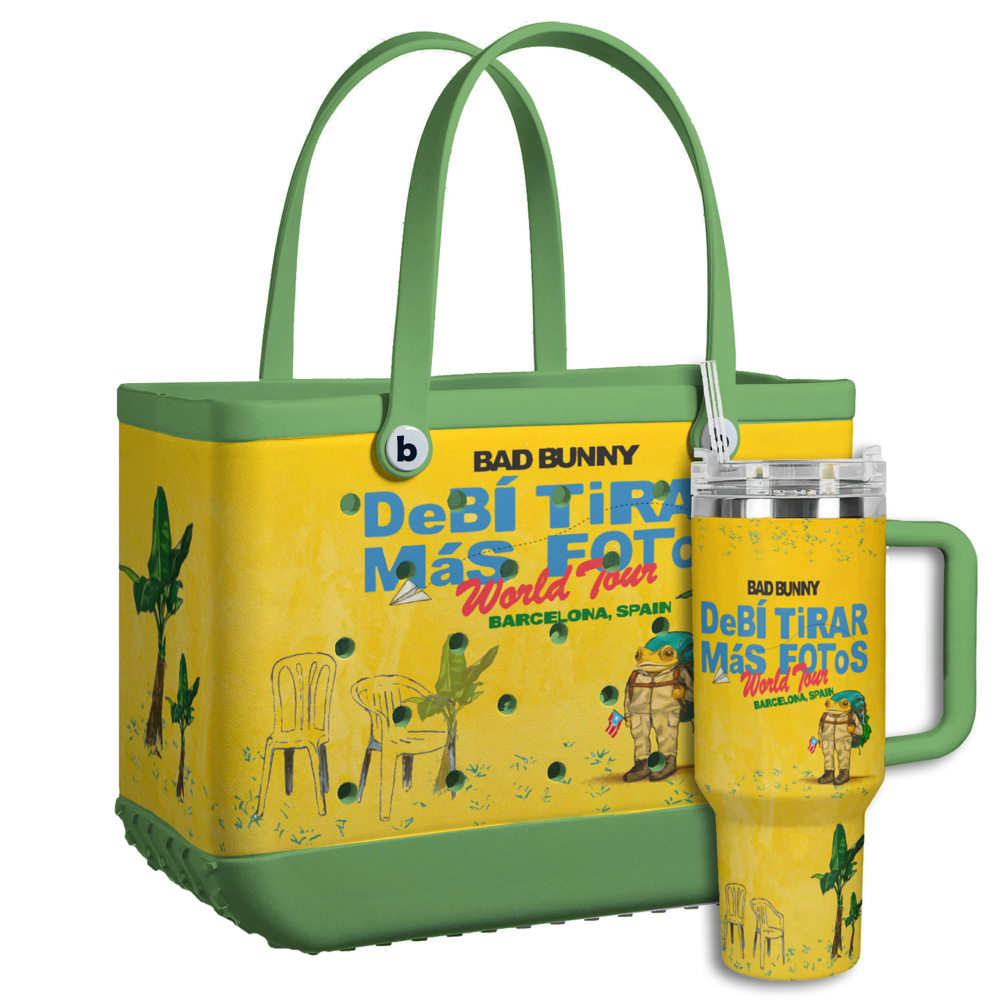 Caribe World Tour Limited Edition Rubber Beachbag